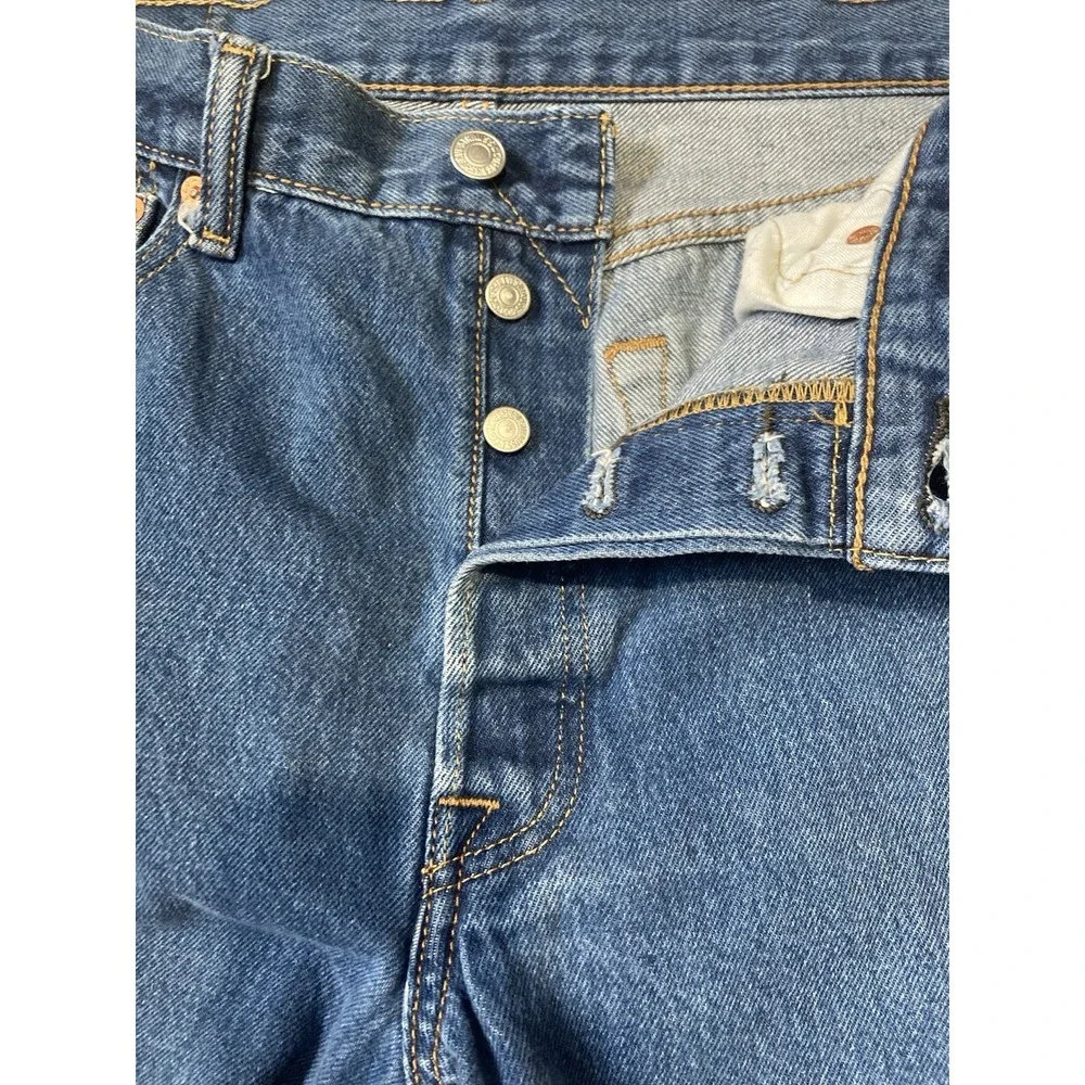 Levi's 501 XX Jeans Mens W34 L34 Actual 34x29 Button Fly Straight Leg Vintage